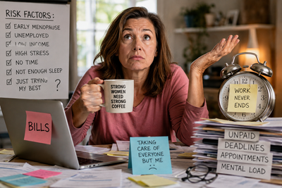 Unemployment Was the Strongest Single Predictor of Death and Dementia in Women Who Went Through Early Menopause