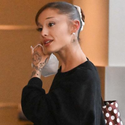 Not Ballet Flats, Not Pumps—Ariana Grande's Hybrid Sandy Liang Style Is the Best of Both Worlds