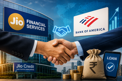Jio Financial shares jump 3% as Bank of America set to acquire 50% stake in Jio Credit for Rs 18,268 crore