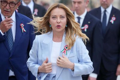 From black boots to pastels: How Italian prime minister Giorgia Meloni’s style mirrors her politics