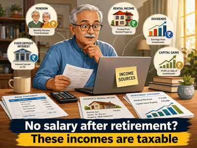 Income tax for senior citizens: No salary after retirement? These 7 incomes can still attract tax; know what is exempt