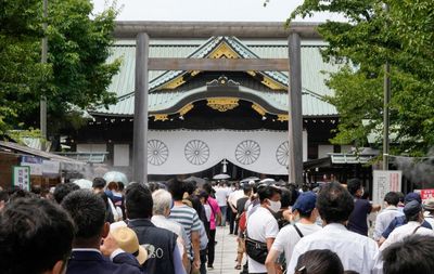 Key Japan war shrine bans military cosplay ahead of second world war anniversary