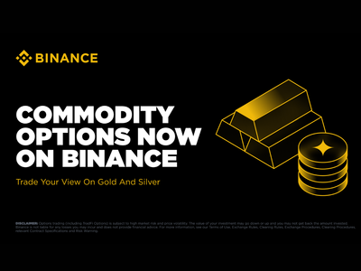 Binance to launch commodity options on gold and silver