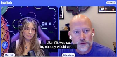 "If it was opt in ... nobody would opt-in." Twitch CPO squirms, admits everyone hates its new AI training 'feature'
