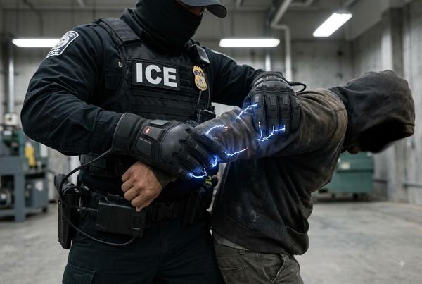 Taxpayers Could Pay for ICE's Electric Shock Gloves That Deliver Painful Jolts: $20M Budget Proposed