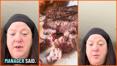 Woman orders a medium-rare sirloin at Applebee’s. Then she gets an honest warning from the manager about the restaurant’s sirloin: ‘absolutely not’