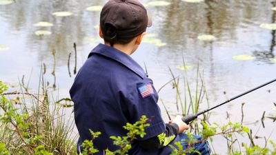 8yo Pennsylvania boy casts a line hoping to catch a fish, unaware he was about to reel in a predator: ‘Someone else’s problem’