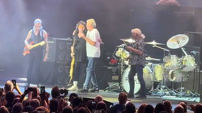 Watch "The Great Legend, the Immortal" Ritchie Blackmore return to the stage with Deep Purple for the first time in 33 years