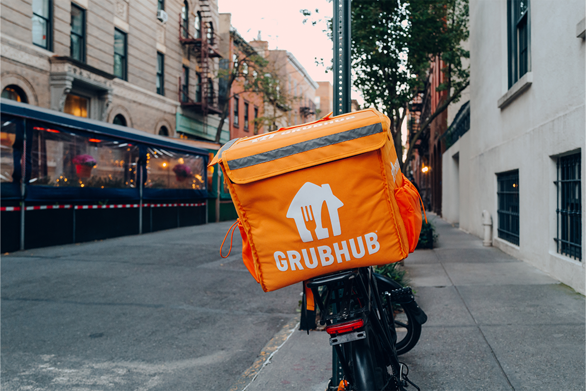 Did you order GrubHub? You might be getting a check in…