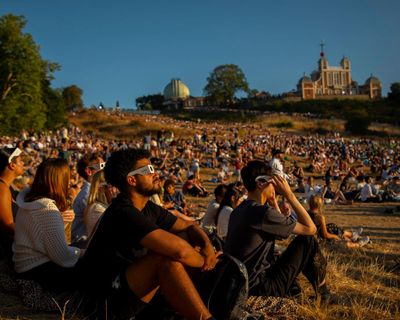 ‘Colander sales jumped nearly 40%’: how Britons viewed the solar eclipse