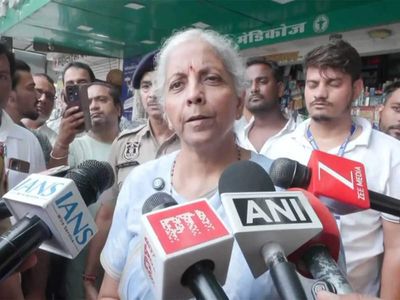 "Going around with Constitution's copy in hand but did not allow House to function": FM Nirmala Sitharaman slams opposition
