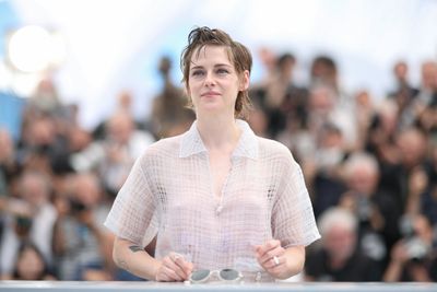Kristen Stewart Makes the 'Wrong-Shoe Theory' Work in a Leather Dress and Adidas Sambas