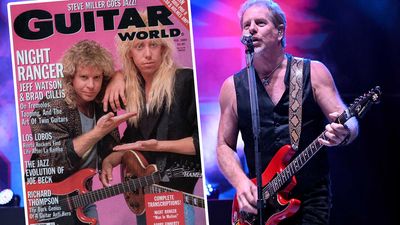 “I was just stroking Hamer, to be honest!” Brad Gillis on the story behind his 1985 custom Hamer S-style