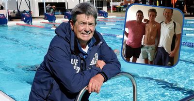 'Saved my life': survivor pays tribute to lifeguard on his final lap