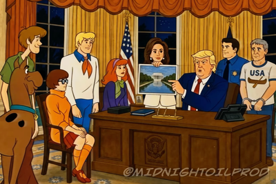 Trump’s Reflecting Pool mystery now has the Scooby-Doo gang on the case: ‘Jinkies!’