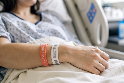 Hospitals in More Than Two Dozen States Now Send New Mothers Home Wearing a Wristband That Says "I Gave Birth"