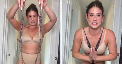 Influencer Challenges “Fits Everybody” Claim From Kim Kardashian’s Skims With Hysterical Thong Try-On