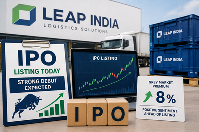 LEAP India shares list at 4% premium over IPO price on BSE, NSE