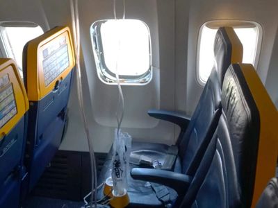 Boeing 737 Ryanair engine damage: What NTSB found after July incident left passenger partially sucked through window