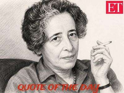 Quote of the day by Hannah Arendt: 'The sad truth is that most evil is done by people who never make up their minds to be...' - Renowned political philosopher’s timeless wisdom on the dangers of moral indifference