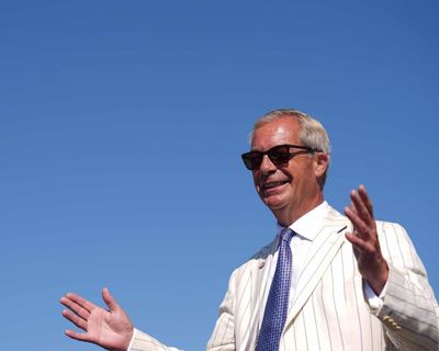 Nigel Farage wins Clacton byelection in contest boycotted by other main parties