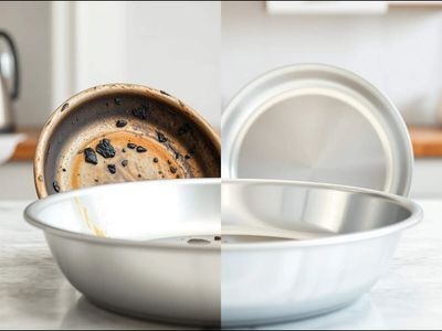 Aluminum pans need the right kind of cleaning if grease, grime, burnt food or mineral deposits make them look permanently blackened; here are a few ways to bring back their shine