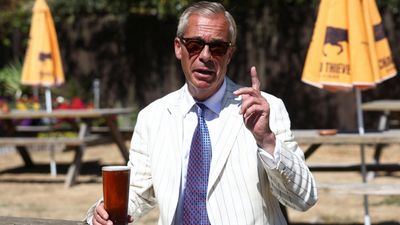 Nigel Farage beats Count Binface to regain UK parliament seat in widely mocked by-election