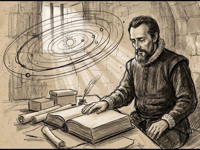 German astronomer who discovered three laws of planetary motion had a mother imprisoned on witchcraft charges; in 1620 he put science on hold and penned a 128-page defense that freed her
