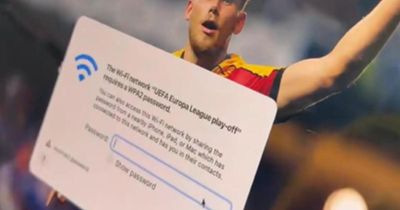 Rangers' Euro killers troll critics with 'Wi-Fi password' revenge
