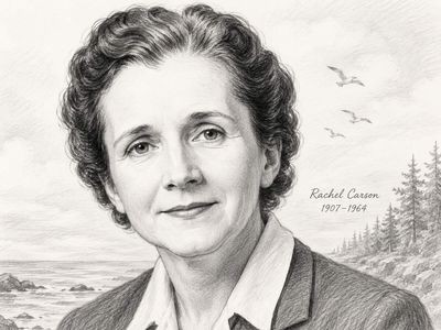 Quote of the day by Rachel Carson: 'Those who dwell among the beauties and mysteries of the earth are never...' - American marine biologist's insightful take on on nature, happiness and inner peace