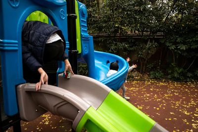 Federal Regulators Tell Families to Throw Away a Slide Playset After a Toddler Died in It