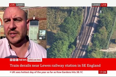 Lewes train derailment passenger describes terrifying moment carriages left tracks
