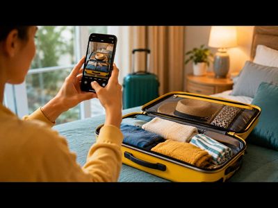 Psychology says people who photograph their luggage before leaving may be creating a memory and security cue
