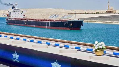 Maersk brings back another shipping service through Suez, but wider return remains distant