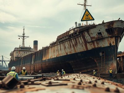 Toxic gas leak at Bangladesh shipbreaking yard kills 8 workers