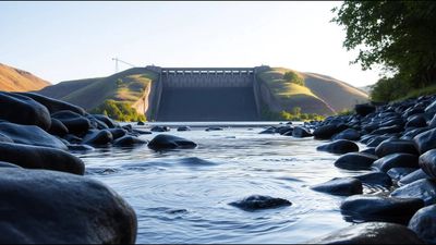 California has added more than 50,000 tons of gravel to a river below Keswick Dam since 2022 to help endangered salmon lay eggs