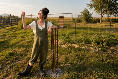 Meet a 29-year-old influencer who calls herself a tradwife—but she's really more of a homesteader