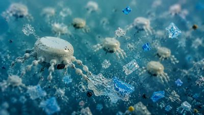 During research, Czech scientists built microscopic cleanup robots from 2 materials and tested them against plastic pollution. Now, the moving swarms remove about 94% of polystyrene and 89% of PET from contaminated water