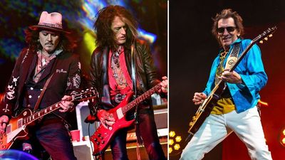 Ronnie Wood joins Joe Perry and Johnny Depp for two blues rock classics with the Hollywood Vampires