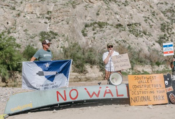 ‘Devastating’: bulldozers plough through Big Bend national park as Trump’s border work pushes ahead