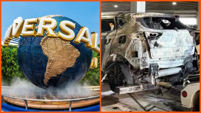 Florida woman leaves work at Universal Studios, finds car ‘like a melted candle.’ Then she hears from insurance: ‘$8k out of pocket’