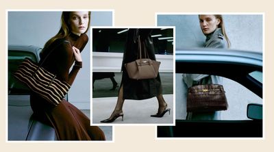DeMellier's new handbag collection has autumn styling sorted, with mocha, hazel and burgundy colours that work perfectly for the new seasons