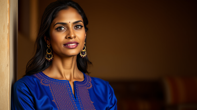 Why Indian Skin Looks Best in the Bold Shades Your Mother Always Called Too Much