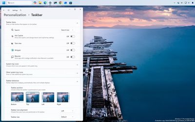 Windows 11 is finally on the brink of restoring full taskbar movement — a reversal of one of its most controversial design decisions