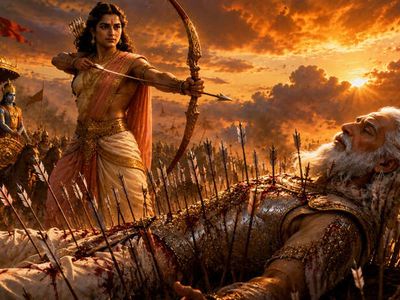 Why Did Bhishma Accept Death at Shikhandi’s Hands? The Untold Story