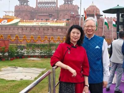"Warm congratulations to India": Chinese Ambassador to India Xu Feihong attends Independence Day celebrations at Red Fort