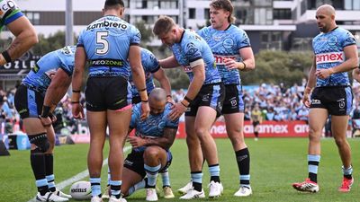 'Fingers crossed': stumbling Sharks sweat on Trindall