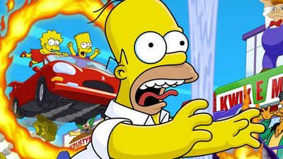 The Simpsons: Hit & Run "is coming back in some form," says Matt Groening, but it looks like he wasn't supposed to