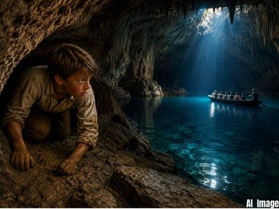 In 1905, a 13-year-old boy crawled through a tiny opening in Tennessee and discovered America’s largest underground lake