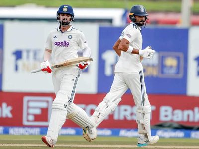Devdutt Padikkal, KL Rahul's power India to 197/1 vs Sri Lanka at Tea on Day 1